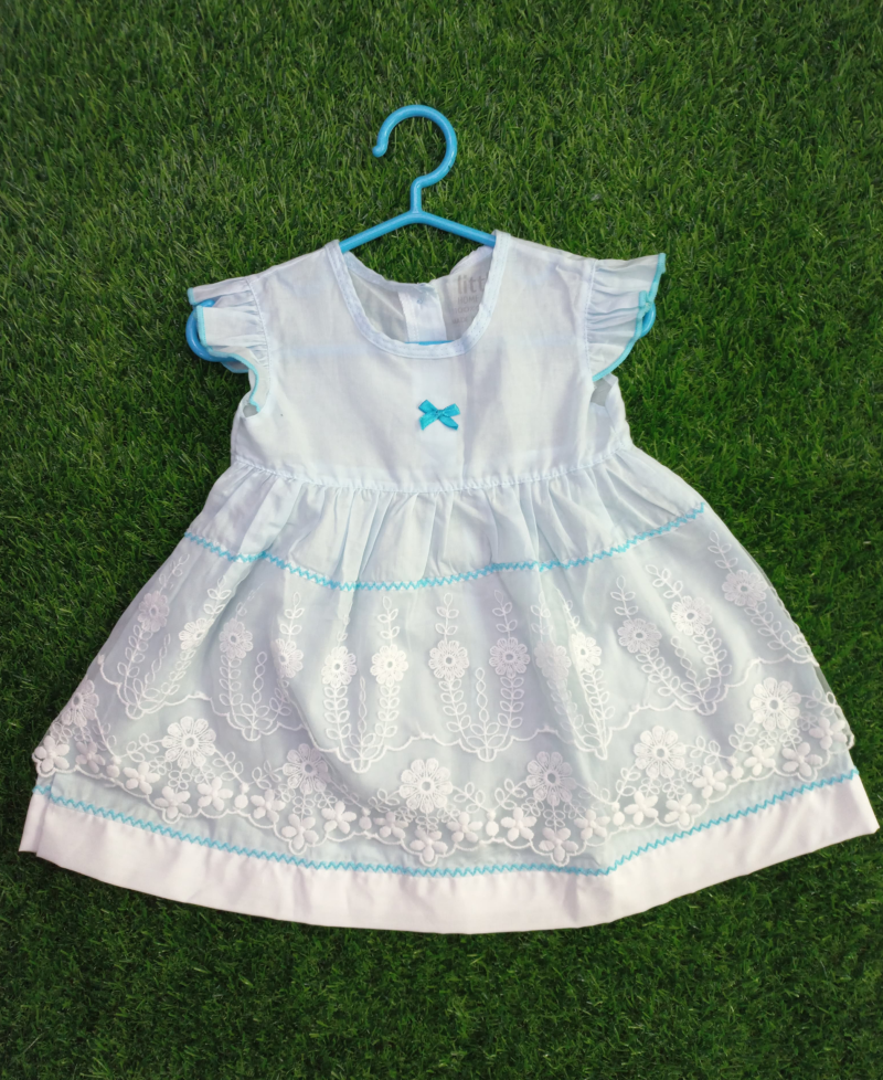 Floral frock blue