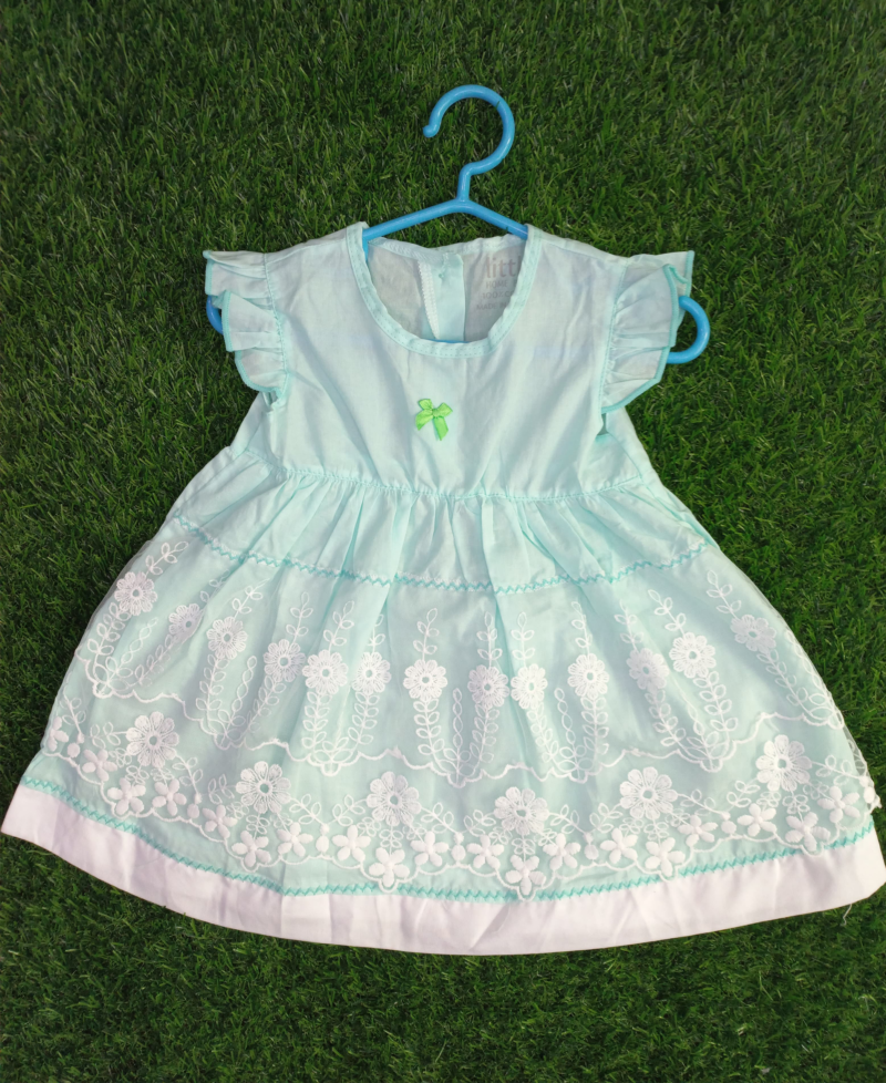 Floral frock green