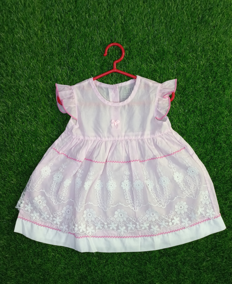 Floral frock pink