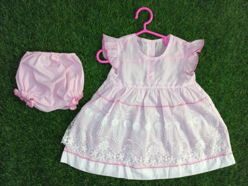 Floral frock pink - Image 2