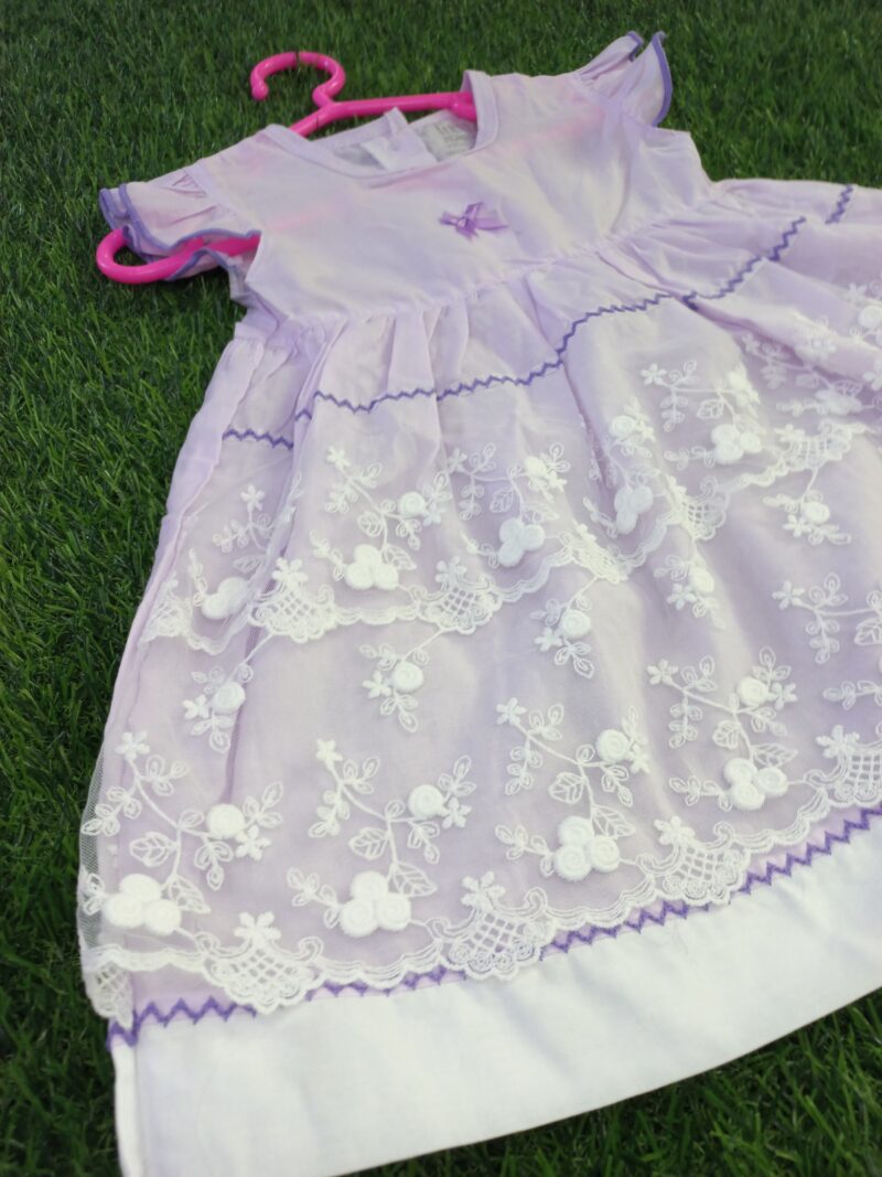 Floral frock lilac - Image 4