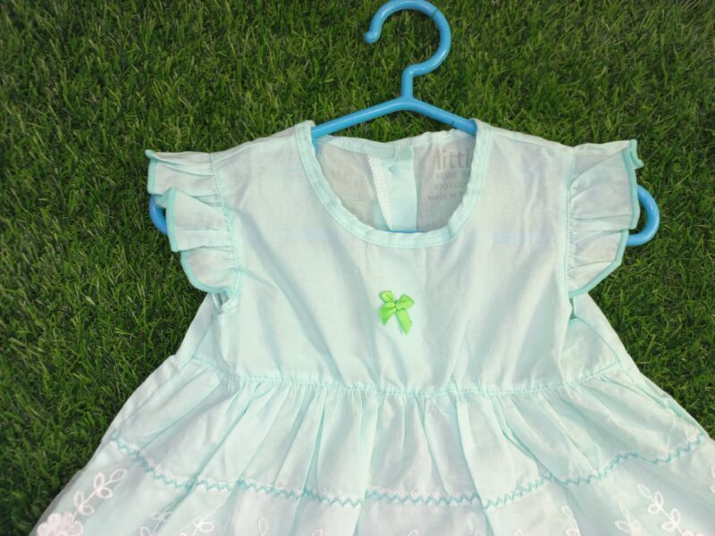 Floral frock green - Image 4