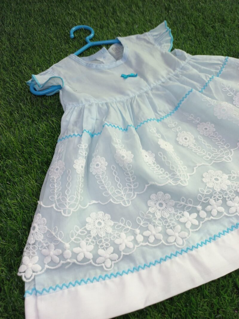 Floral frock blue - Image 2
