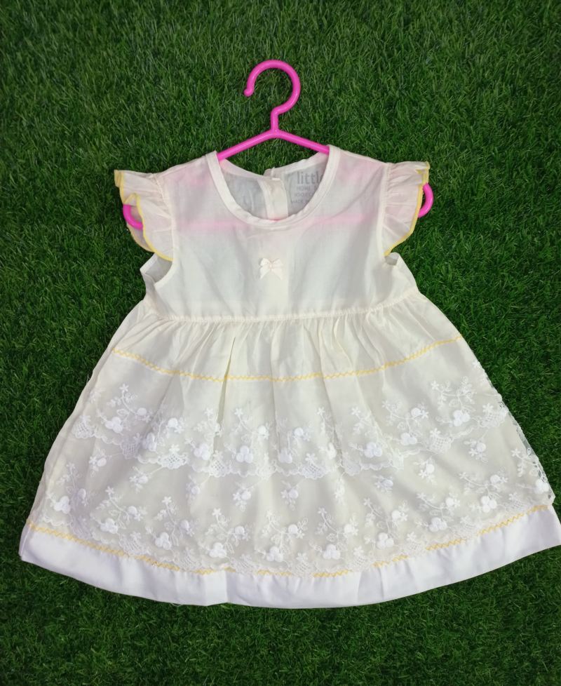 Floral frock yellow