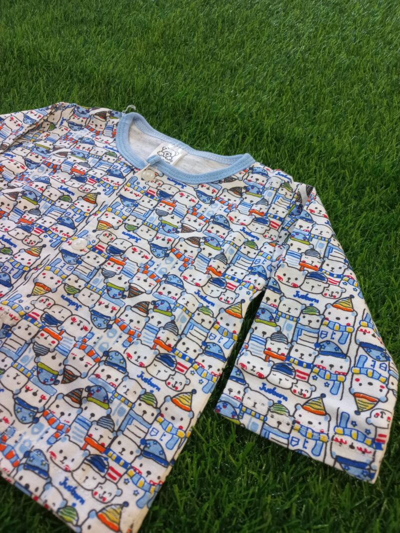 2 pc blue cartoon suit - Image 3