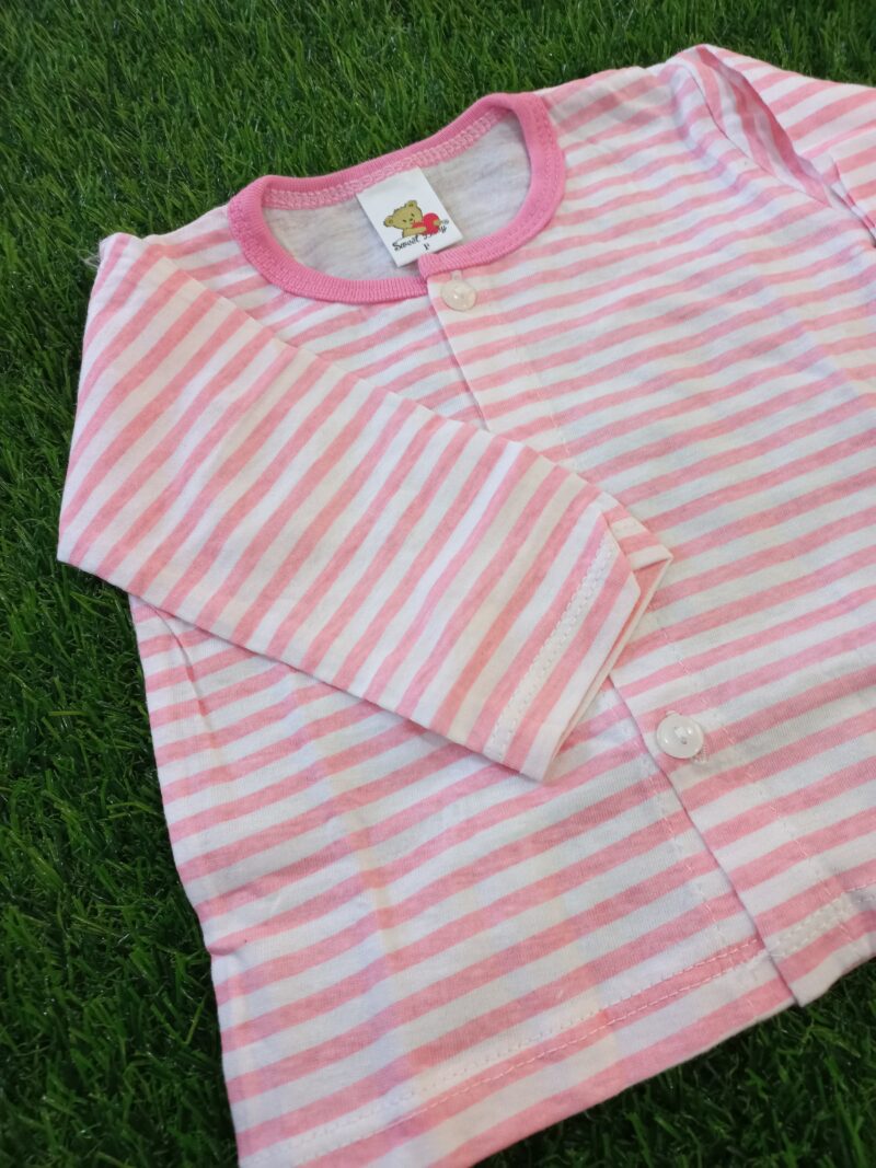 2 pc pink stripes suit - Image 2
