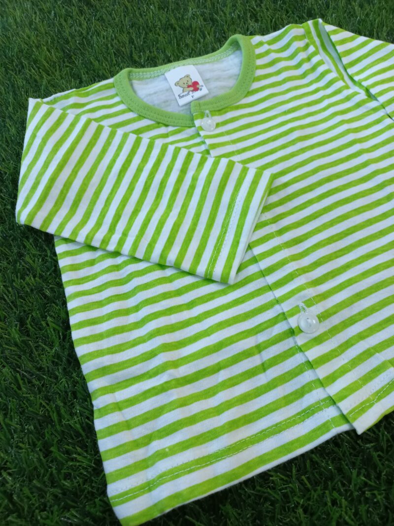 2 pc green stripes suit - Image 2
