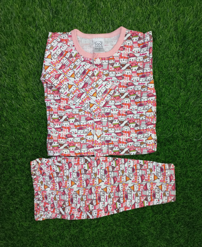 2 pc red cartoon suit
