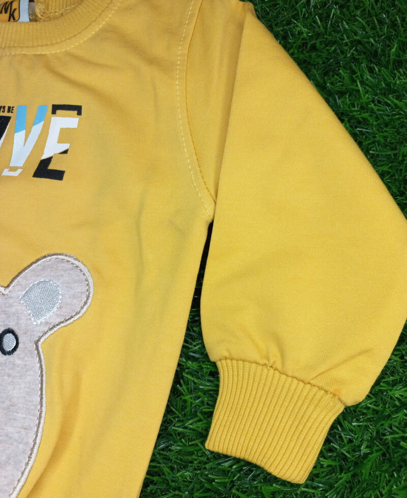 Bear face suit Yellow - Image 2