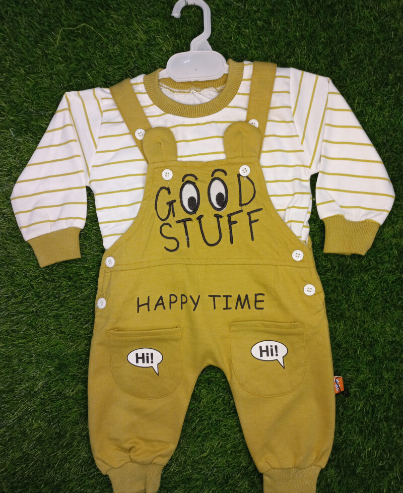Good stuff romper Mustard