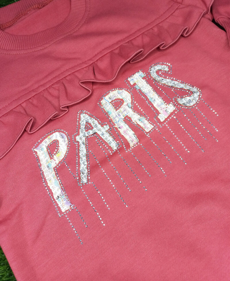 Paris winter fancy suit Red - Image 2
