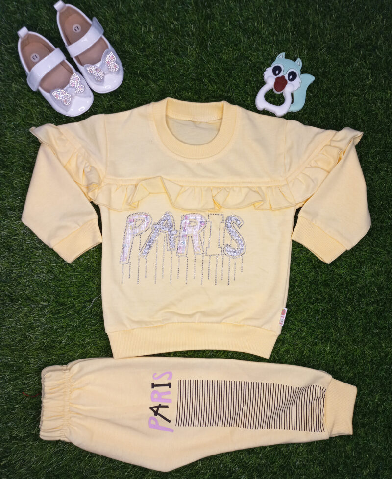 Paris winter fancy suit Yellow