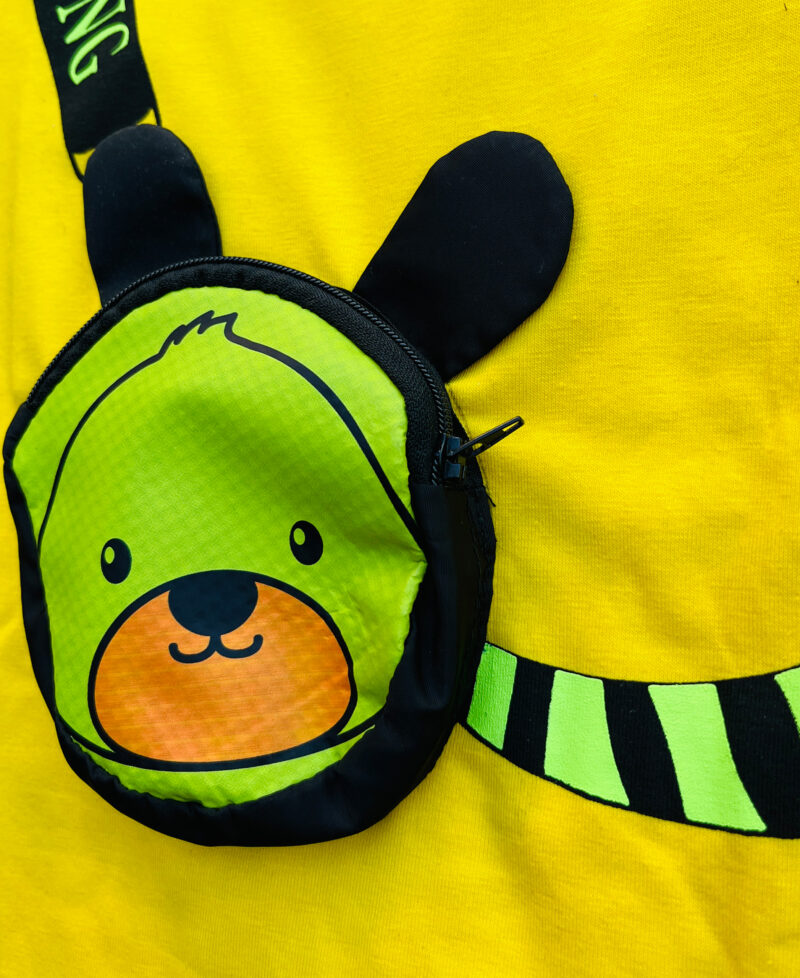 Bear face pocket suit Yellow - Image 2